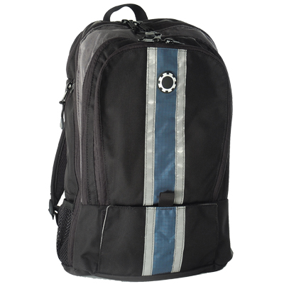 DadGear Diaper Bags BP-CS-BU Backpack Center Stripe Blue