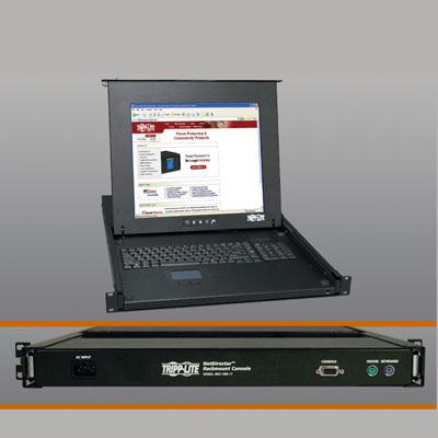 Tripplite B02100019 1U KVM Console w/19 Inch LCD