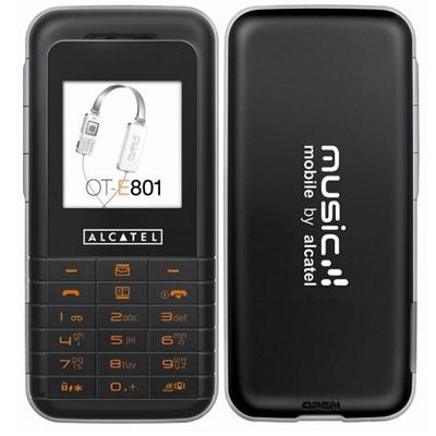 Alcatel E801A-5AALUS1 E801a MP3 Player Phone
