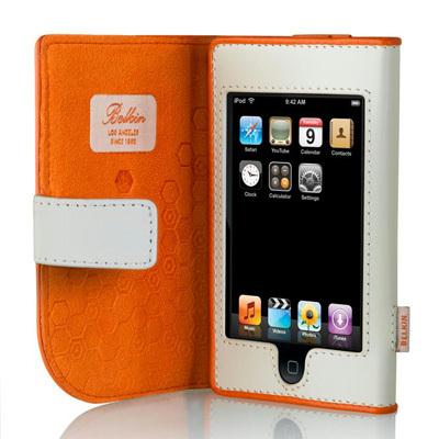 Belkin F8Z227-OT iPod Touch Leather Folio PR-BO