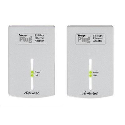 Actiontec Electronics HLE08500-01K MegaPlug 85Mbps Adapter 2PK