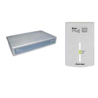 Actiontec Electronics HLE0850901KE MegaPlug 4Port HubAdapter