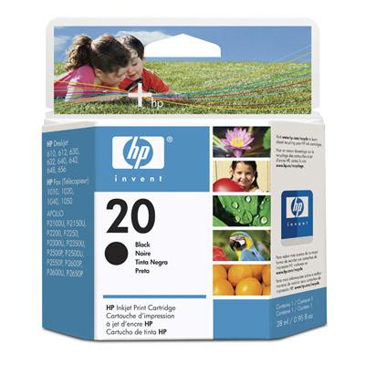 HP Consumables C6614D HP20 Black Ink Cartridge