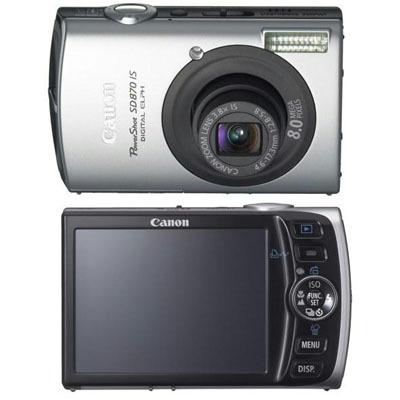 Canon Cameras 2086B001 8.0 MP PowerShot SD870 IS-BLK