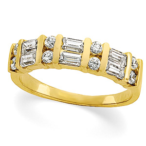 Platinum Diamond Band Ring Ring Size: 6