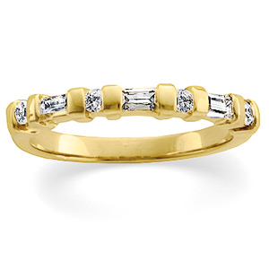 Platinum Diamond Band Ring Ring Size: 6