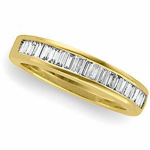 14K Yellow Gold Diamond Anniversary Band Ring Size: 7 anniversary gifts