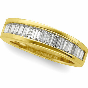 14K Yellow Gold Diamond Anniversary Band Ring Size: 6 anniversary gifts