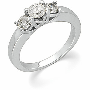 Platinum Bridal Anniversary Band Ring Ring Size: 6