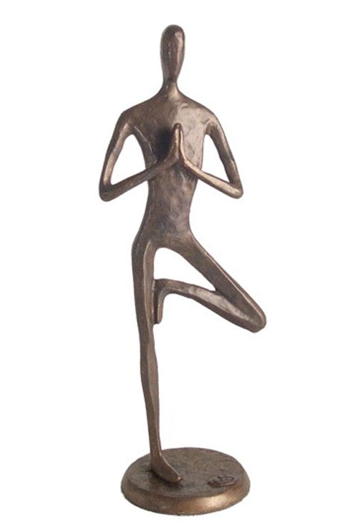 Danya B ZD5792 Yoga Bronze Sculpture Tree