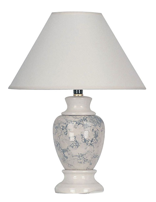 00ore609iv Ceramic Table Lamp - Ivory