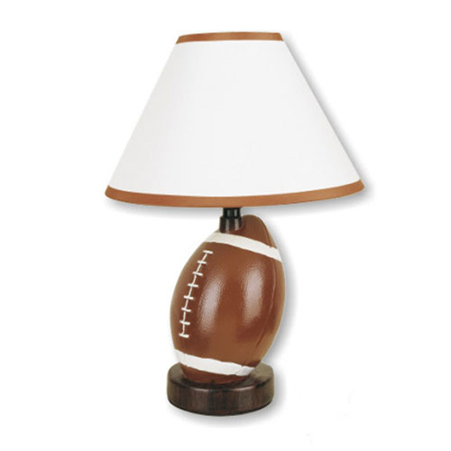 00ore604ftn Ceramic Football Table Lamp