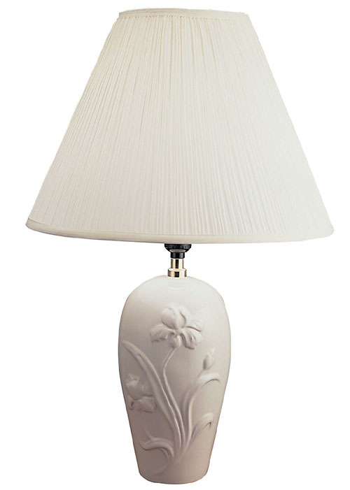 00ore6119iv Ceramic Table Lamp - Ivory