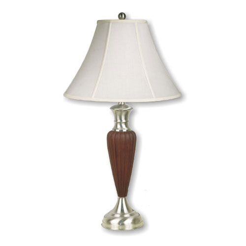 00ore6232t Walnut Deco-base Table Lamp