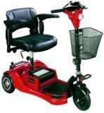 3 Wheel Scooter - Drive Medical S35002 Phantom Compact Scooter 3 Wheel Blue