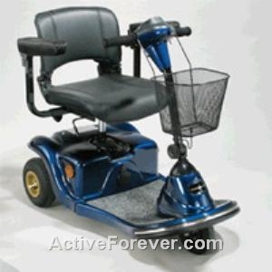 3 Wheel Scooter - Drive Medical S35005 Daytona Scooter 3 Wheel Medium Size Red