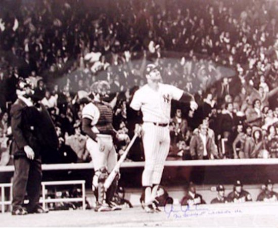 Steiner Sports CHAMPHS016000 Chris Chambliss Hand Signed 16x20 Photograph