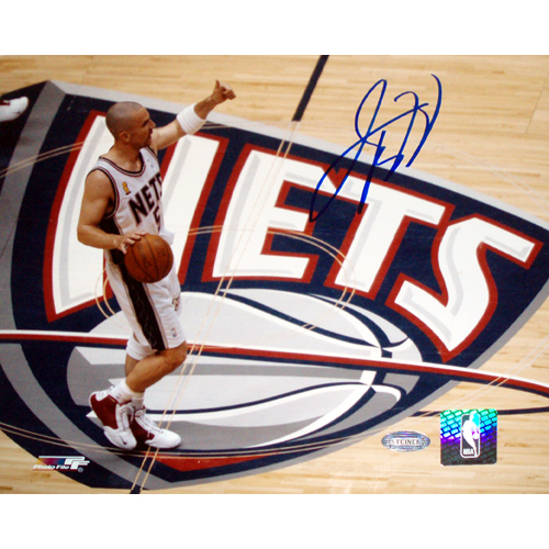 Basketball - Steiner Sports KIDDPHS008026 Jason Kidd Autographed Nets Court View Action 8x10 Photograph