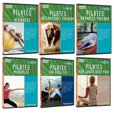 PC Treasures 18260 6 pack of Pilate DVDs by PC Treasures