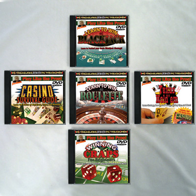 PC Treasures 7265 John Patrick 5 DVD Set Gambling by PC Treasures