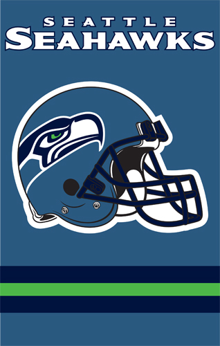 The Party Animal AFSE AFSE Seahawks 44x28 Applique Banner