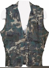 Humvee HMV-VS-C-XXL Humvee Safari Vest Camo 2XL