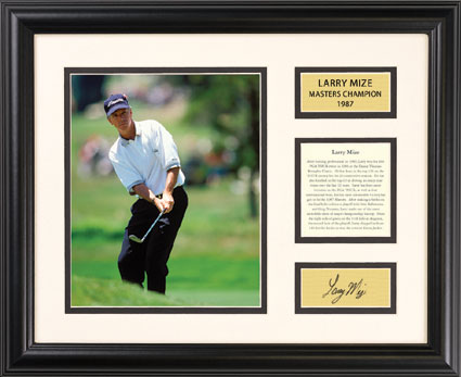 Pro Tour Memorabilia 14063A-Y63 Larry Mize - Signature Series