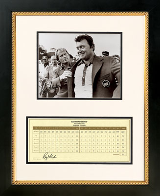 Pro Tour Memorabilia 3027A-27B Raymond Floyd - Scorecard Series
