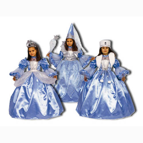 Dress Up America 3-IN-1 Costume Set Princess Fairy Zarina Small 4-6 254-S