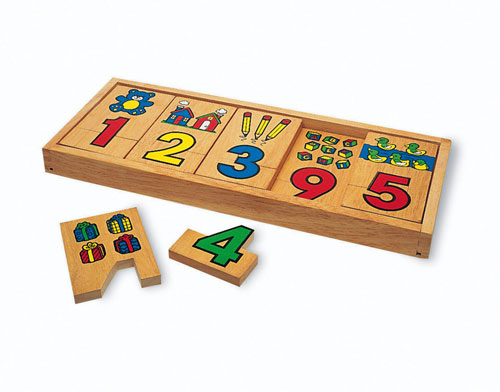 LEARNING RESOURCES LER8601 1-2-3 PUZZLE... by LEARNING RESOURCES