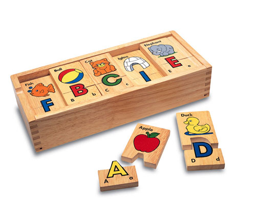 LEARNING RESOURCES LER8603 A-B-C PUZZLE... by LEARNING RESOURCES