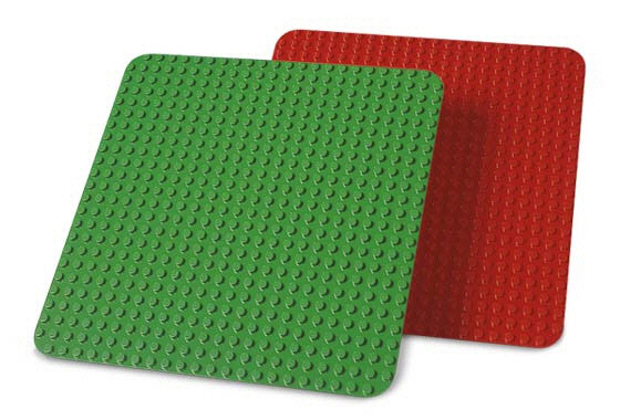 Discount Lego - LEGO EDUCATION LG-9071 LEGO DUPLO BUILDING PLATES-2/PK 15 X 15 FROM 18 MONTHS
