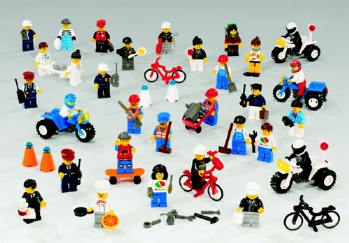 LEGO EDUCATION LG-9247 COMMUNITY WORKERS SET