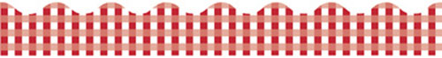 TREND ENTERPRISES T-92027 TRIMMER RED GINGHAM