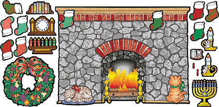 TEACHERS FRIEND TF-3023 BB SET HOME and HOLIDAY HEARTH