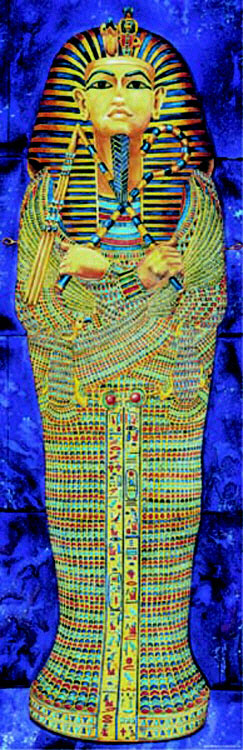 Mc-v1606 Colossal Poster Egyptian Mummy-gr. 4-9+ Over 5-1/2 Tall