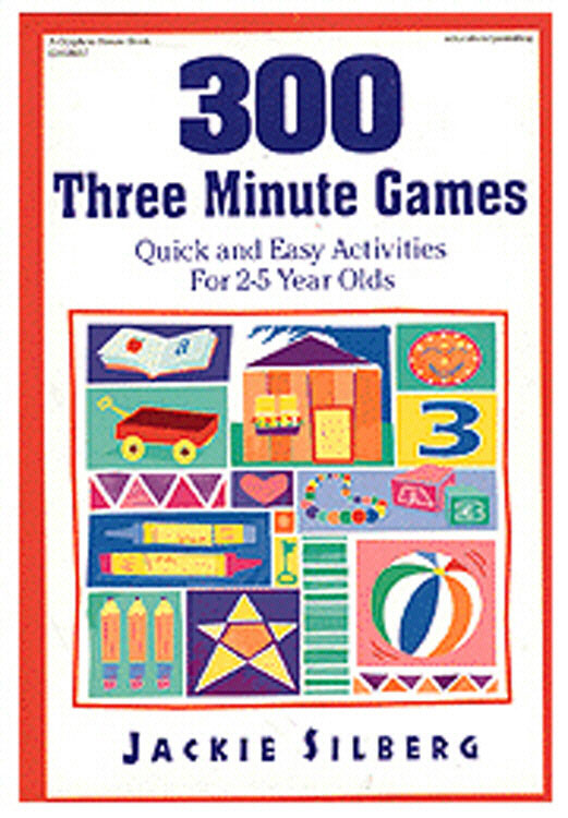 Puzzles And Games - GRYPHON HOUSE GR-18657 300 THREE MINUTE GAMES-AGES 2-5