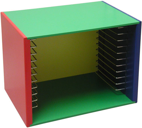 Wood Puzzles - LIGHTS CAMERA INTERACTION LCI1006 PUZZLE STORAGE CASE PAINTED-WOOD HOLDS 12 PUZZLES