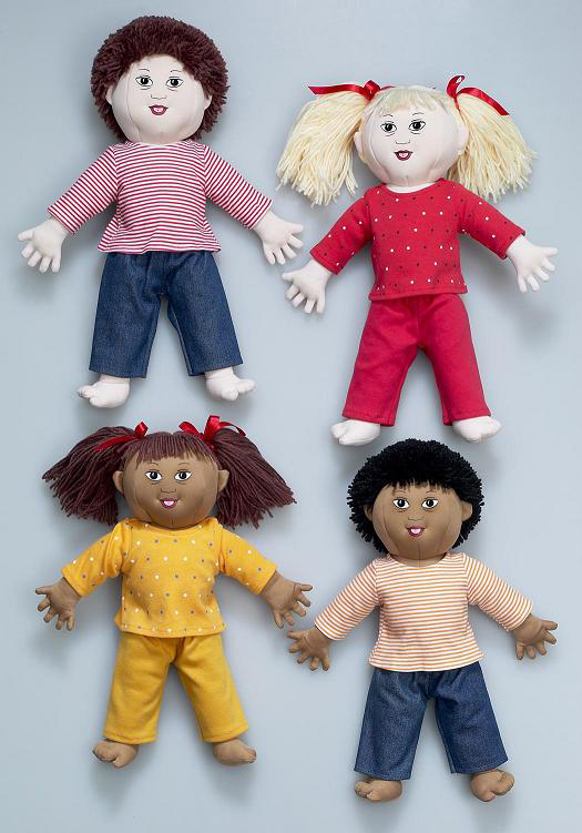 A Doll House - Fannys Play House FPH631 Down Syndrome Dolls Light Brown Boy