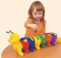 Dress-a-pillar Toddler Toy