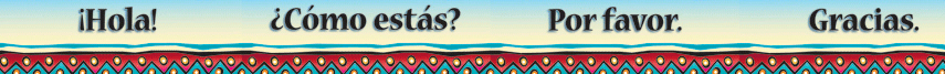 Mcdonald Publishing MC-A1346 Saludos Y Expresiones De Cortesia - Greetings Chalkboard Topper
