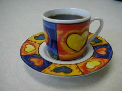 European Gift 190-Espresso Cup and Saucer by European Gift