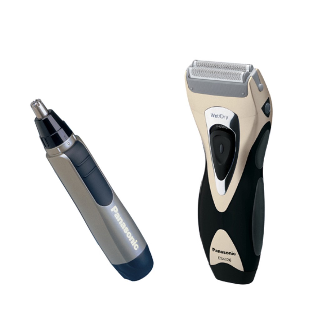 Panasonic Shaver - Panasonic ES4026CMBJ Pro-Curve Double Blade Men's Shaver/Trimmer Gift Set