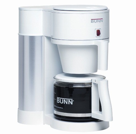 BUNN NHBX-W Contemporary 10-Cup Coffee Maker - White