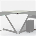Corner Desk - Euro Style 27420 Z Deluxe Desk Corner