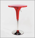 Euro Style 0-4326SIL Clyde Bar/Counter Stool Silver/Chrome