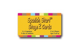 Board Games - EYE ON GAMES EO-04-Spanish Start Stage 2 Cards Language Fun And Learing Board Game