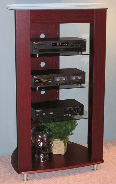 4D Concepts 64623 Audio Entertainment Stand - Cherry