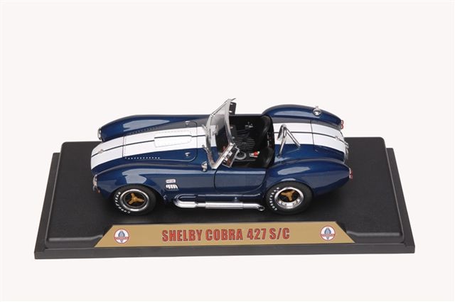 Die Cast Shelby Cobra - FeeNix DC42700 1:18 Scale Shelby 427 Cobra - Blue Die Cast Collectible