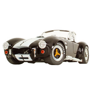Die Cast Shelby Cobra - FeeNix DC42702 1:18 Scale Shelby 427 Cobra - Black Die Cast Collectible